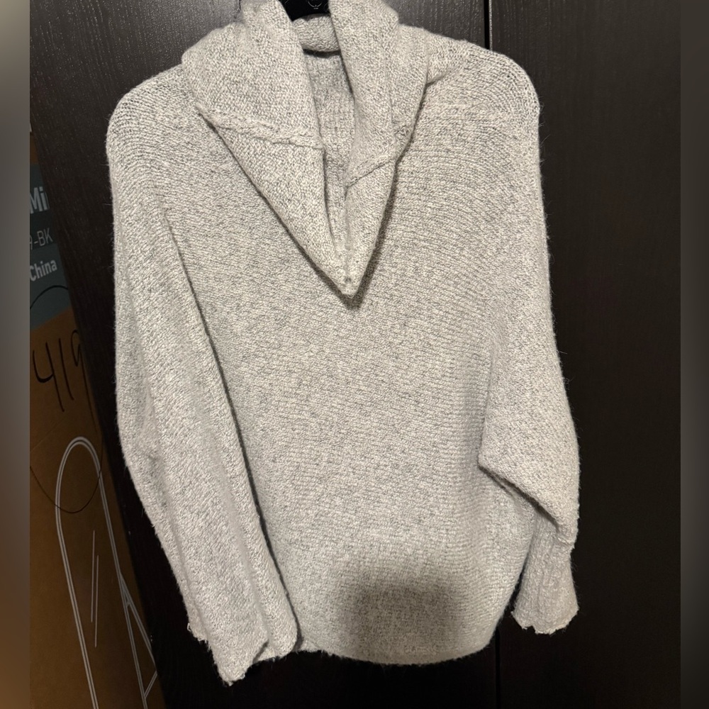 Gray sweater